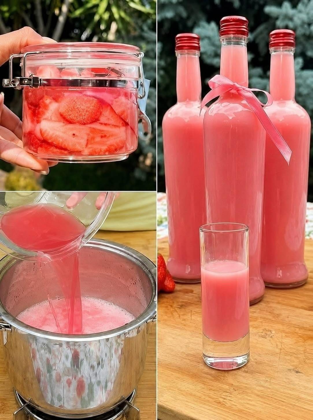 Zelfgemaakt aardbeiensap: het zomerdrankje dat je in 10 minuten klaar hebt, van nature zoet en boordevol goede voedingsstoffen.