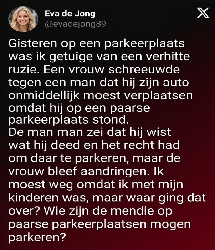 Waarom sommige parkeerplaatsen paars zijn geverfd – en waarom je er goed over na moet denken voordat je er een…