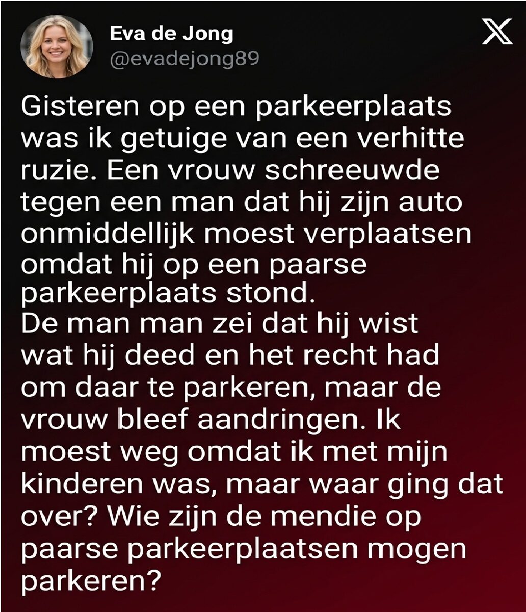Waarom sommige parkeerplaatsen paars zijn geverfd – en waarom je er goed over na moet denken voordat je er een…