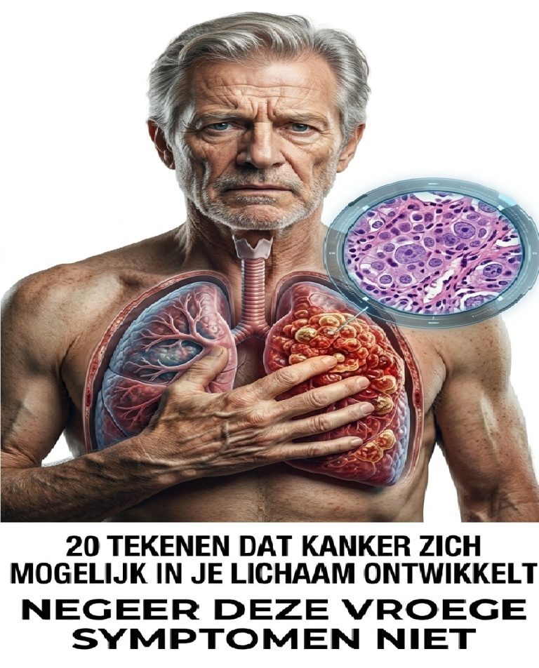Waarschuwing: 20 vroege tekenen dat uw lichaam kanker bestrijdt