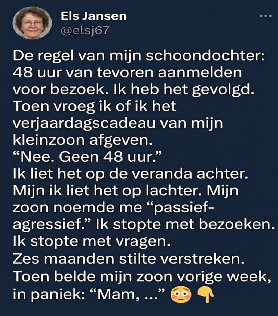 Mijn Schoondochter Sloot Me Zes Maanden Buiten—Nu Smeekt Ze Om Hulp