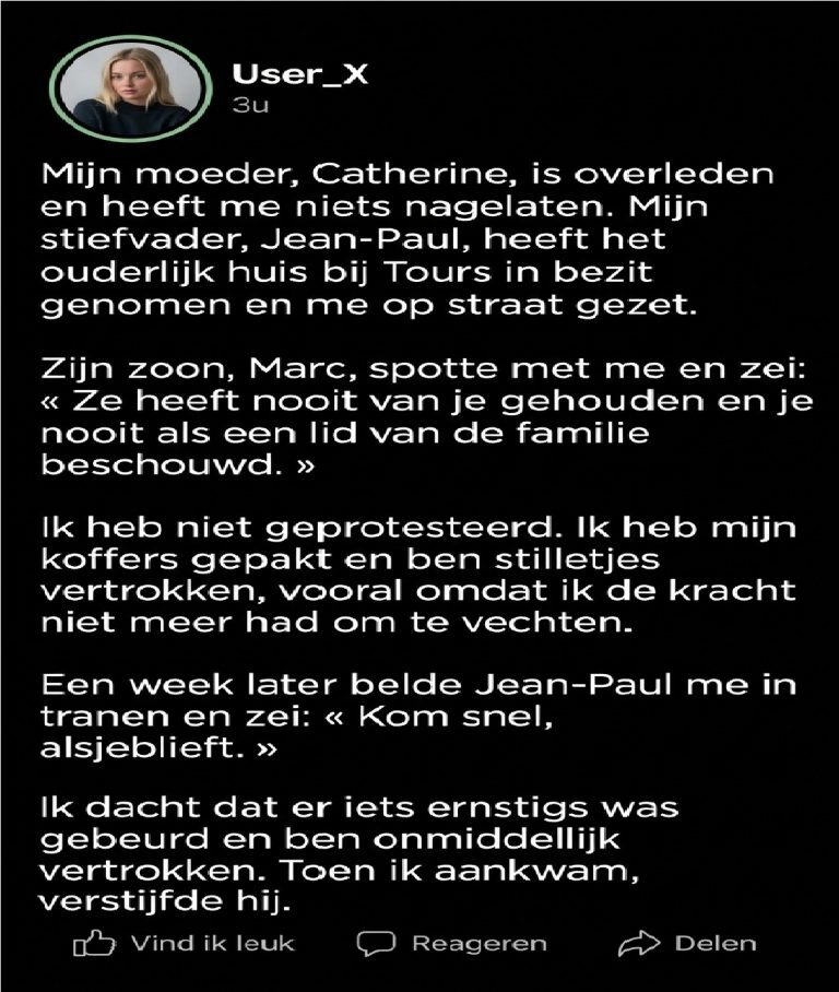 Het grootste geheim van mijn moeder: een ontdekking die alles veranderde nadat ze vertrok.