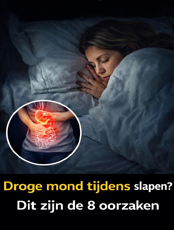 Als je ‘s nachts een droge mond hebt, zijn hier 8 mogelijke oorzaken.