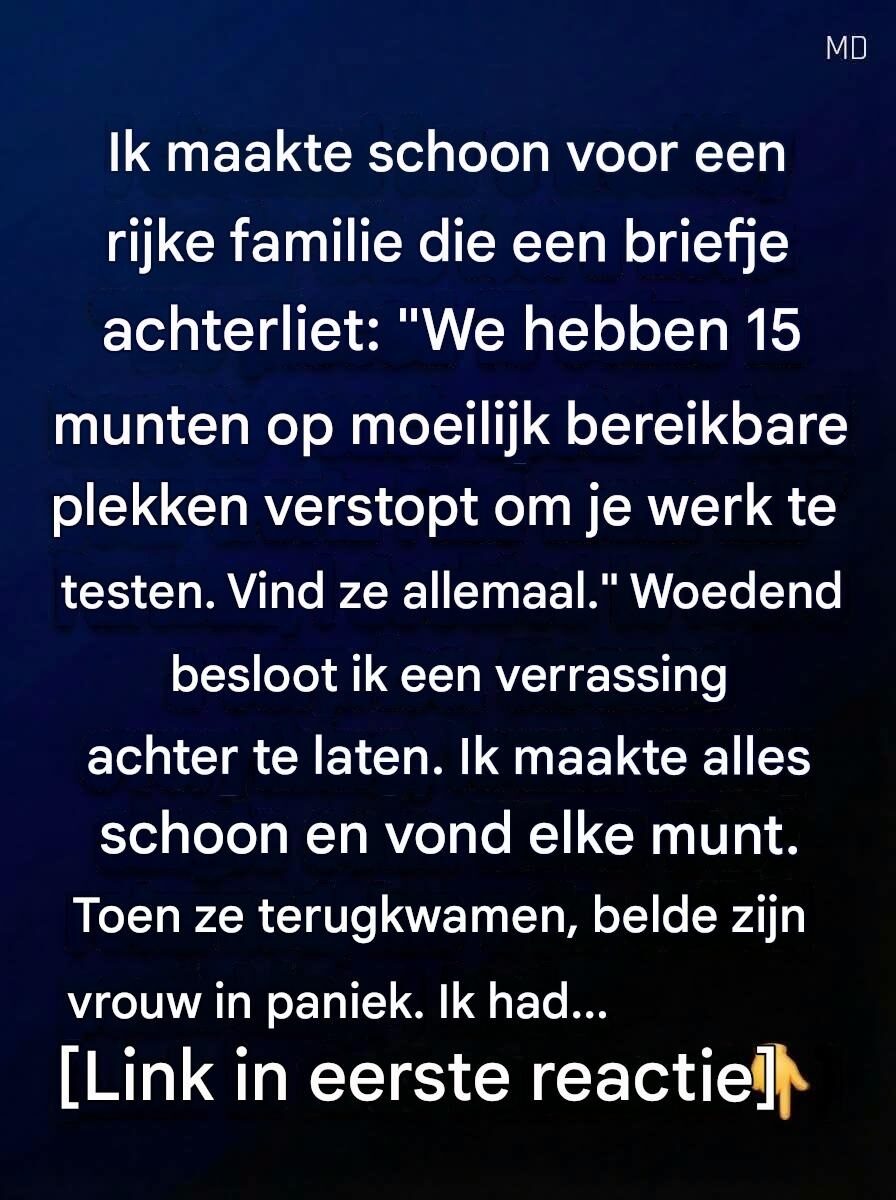 Ik had de werkplektest niet verwacht.