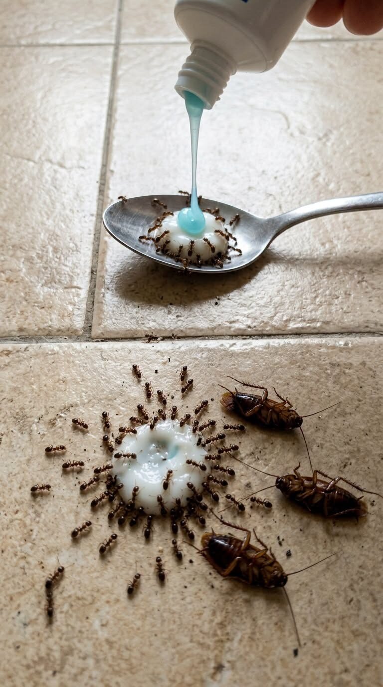 Geen vliegende en kruipende insecten meer: een zelfgemaakt mengsel dat een uur inwerkt, is voldoende om ze te verjagen.