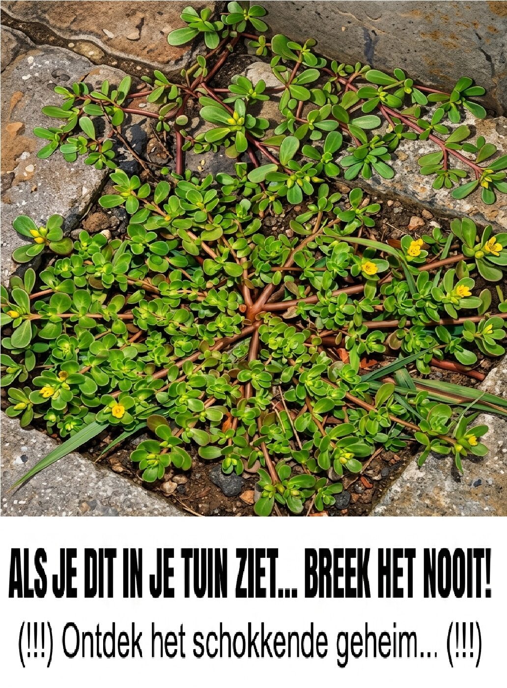 8 redenen om postelein te laten groeien (en waarom dit 'onkruid' eigenlijk een superfood is)